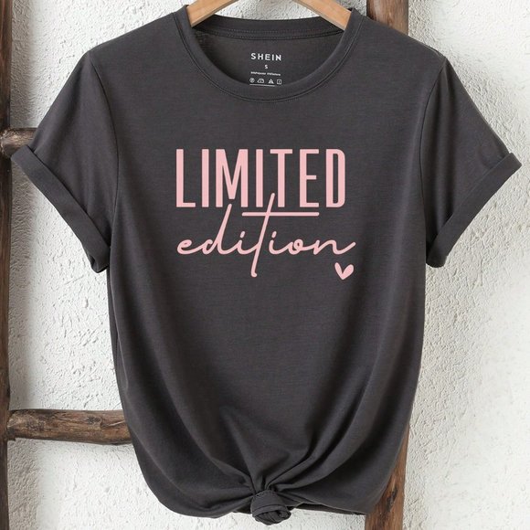 WOMENS LIMITED EDITION CASUAL TEE SHIRT - Picture 1 of 3